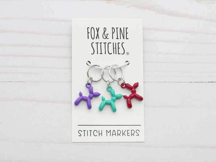 Fox & Pine - Balloon Dog | Stitch Markers