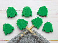 Fox & Pine - Green Cable Knit Sweater | Stitch Stoppers