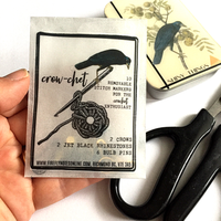 Firefly Notes - Crow-chet Crochet Stitch Marker Pack