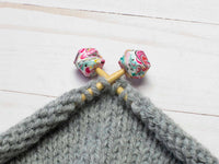 Fox & Pine - Pink Paisley Hexagon | Stitch Stoppers