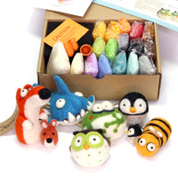 Woolbuddy - DIY Needle Felting Starter Kit – All-in-One Wool Craft Set