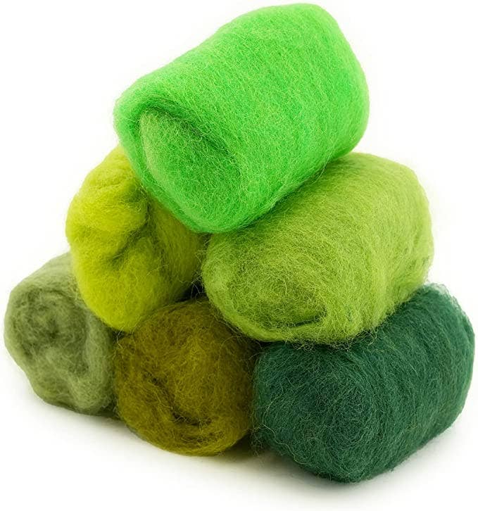 Woolbuddy - Corriedale Wool Fibre Sampler – Natural Roving for Spinning and Felting
