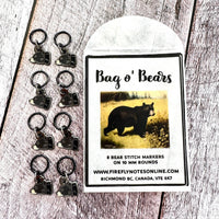 Firefly Notes - Bear Stitch Markers – Limited Edition Set of 8