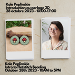 Kole Peplinskie - Intro to Flatstitch Beading - October 28th 2023 - 10AM to 5PM