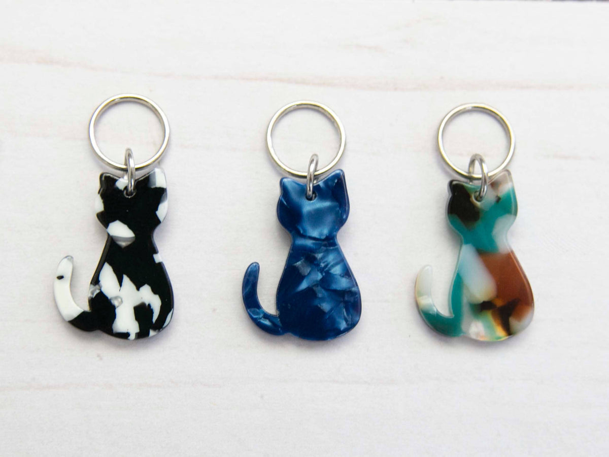 Fox & Pine - Bold Cat | Stitch Markers