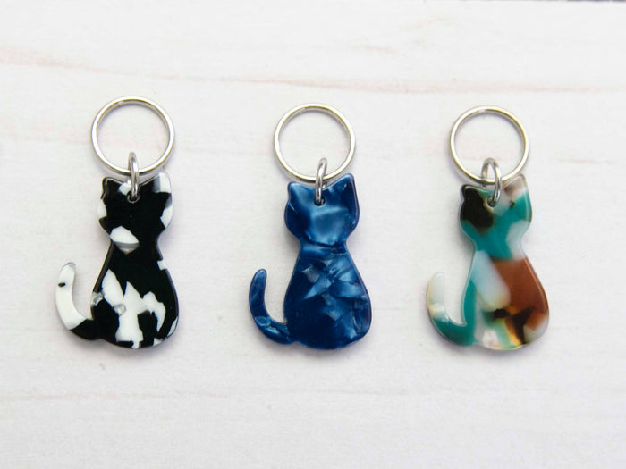 Fox & Pine - Bold Cat | Stitch Markers