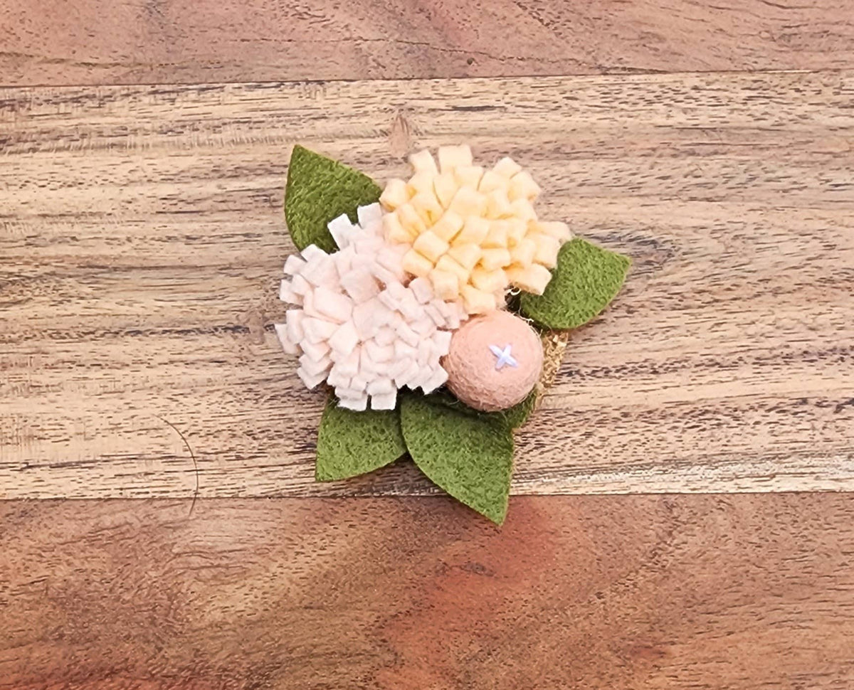 Madymae Felt Florals - Felt Flower Magnet