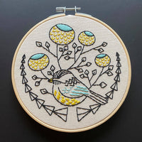 Hook, Line & Tinker - Chickadee Complete Embroidery Kit