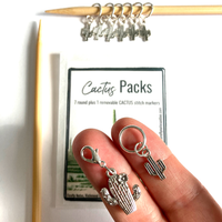Firefly Notes - Cactus Stitch Marker Packs