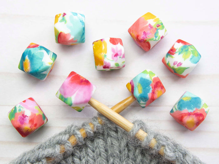 Fox & Pine - Spring Floral Hexagon | Stitch Stoppers