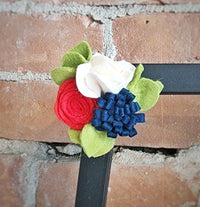 Madymae Felt Florals - Felt Flower Magnet
