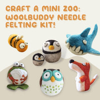 Woolbuddy - DIY Needle Felting Starter Kit – All-in-One Wool Craft Set