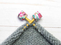 Fox & Pine - Pink Paisley Hexagon | Stitch Stoppers