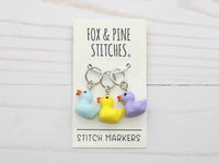 Fox & Pine - Rubber Ducky | Stitch Markers