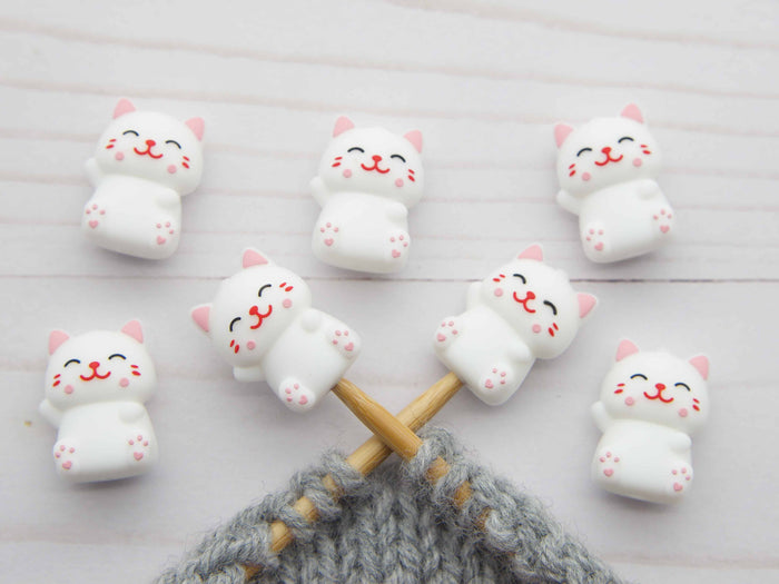 Fox & Pine - Happy Cat | Stitch Stoppers