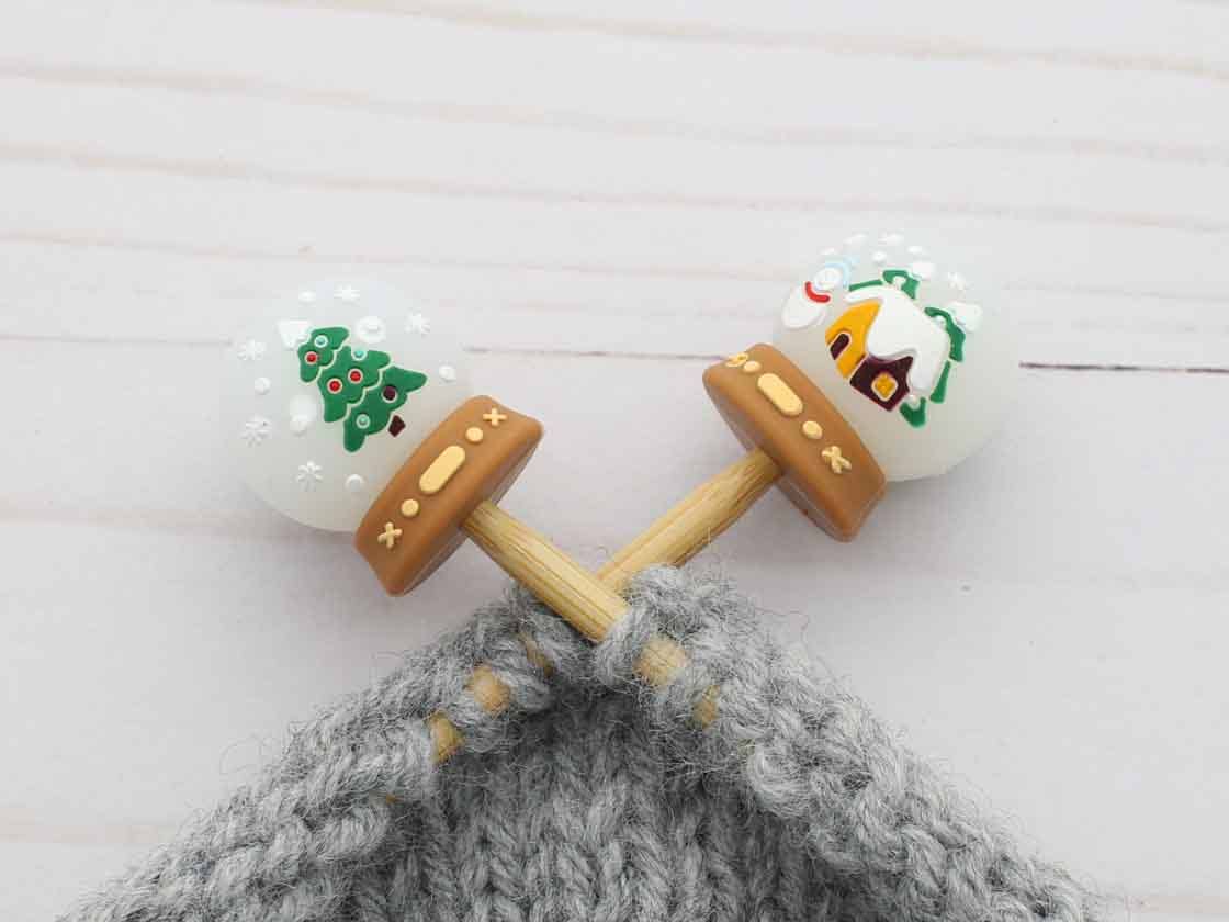 Fox & Pine - Christmas Snow Globe | Stitch Stoppers