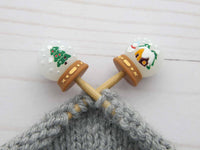 Fox & Pine - Christmas Snow Globe | Stitch Stoppers