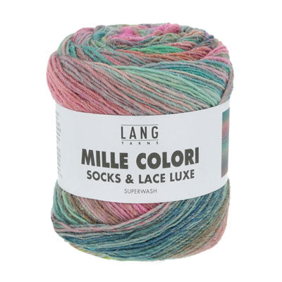 Lang Sock Yarns - Mille Colori socks and lace luxe