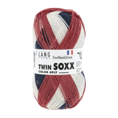 Lang Sock Yarn - Twin Soxx Color 4ply - Football