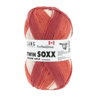 Lang Sock Yarn - Twin Soxx Color 4ply - Football