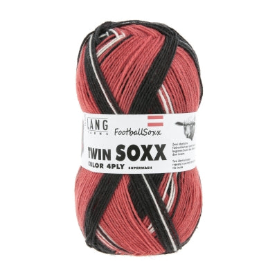 Lang Sock Yarn - Twin Soxx Color 4ply - Football