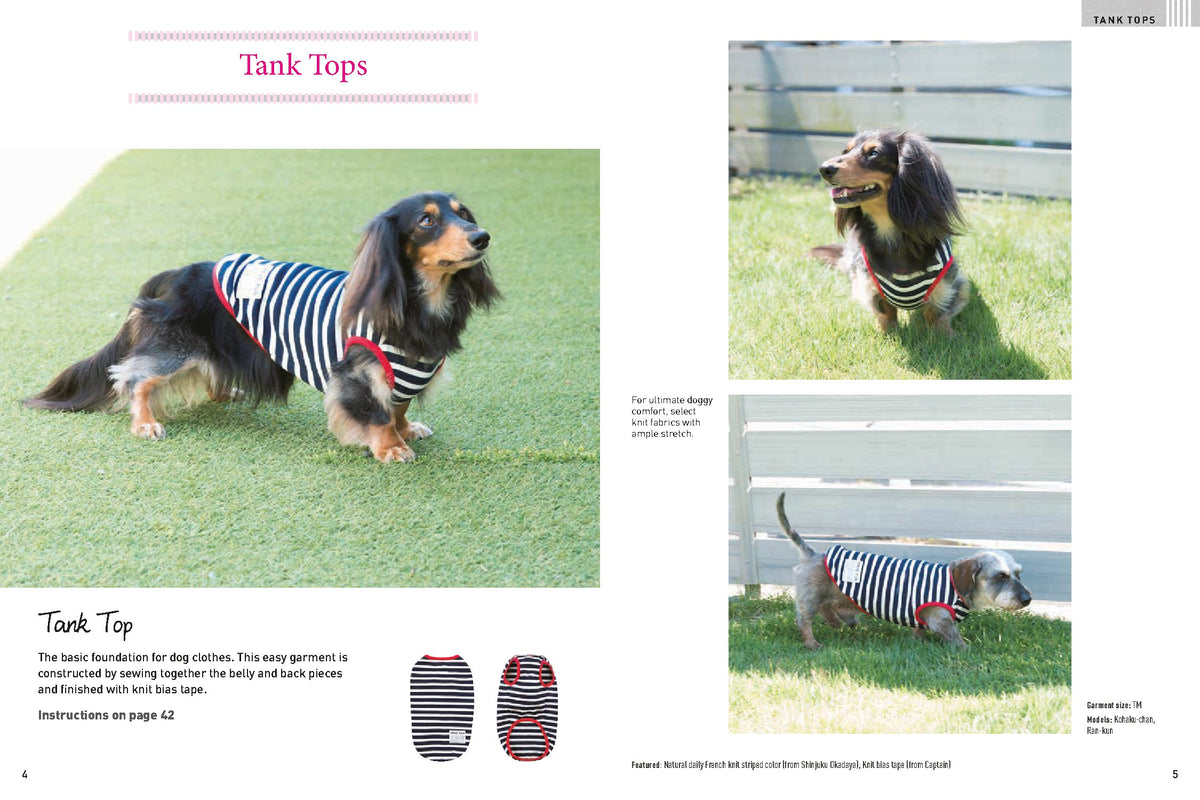 Toshio Kaneko - The Well-Dressed Dog 26 Stylish Outfits & Accessories for Your Pet (Includes Pull-Out Patterns)