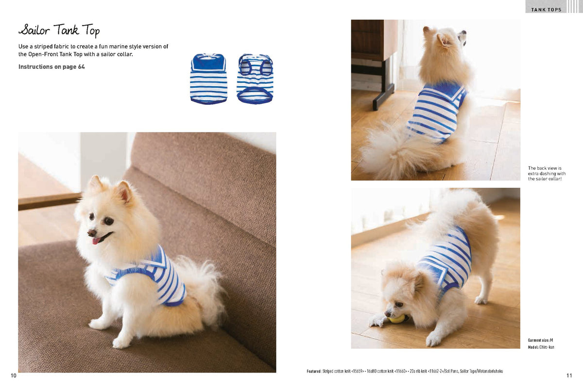 Toshio Kaneko - The Well-Dressed Dog 26 Stylish Outfits & Accessories for Your Pet (Includes Pull-Out Patterns)