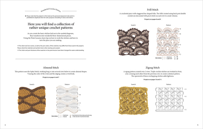 Nihon Vogue - Modern Japanese Crochet Classic Stitches Made Easy