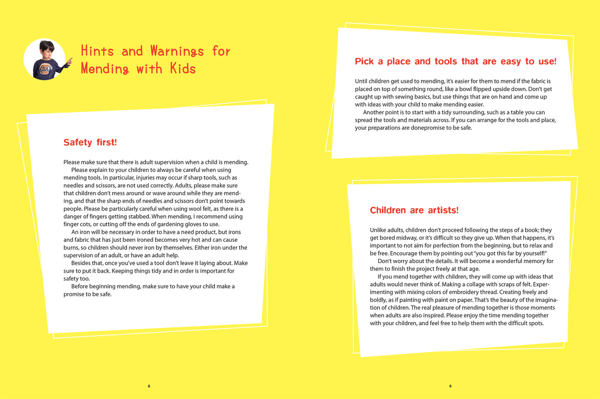 Nami Levy - Mending With Kids Patching, Painting, Sewing and Other Kid-Friendly Techniques