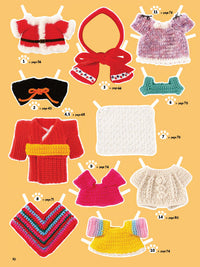 Gayle Roehm - Crochet Cute Amigurumi Animals with Mix-and-Match Outfits 76 Easy-to-follow Patterns Using Clear Japanese-style Crochet Charts