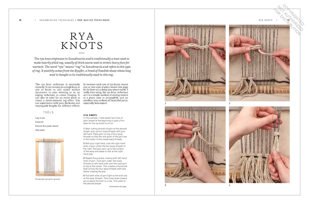 Fiona Daly - Weaving on a Little Loom Techniques, Patterns, and Projects for Beginners