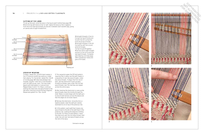 Fiona Daly - Weaving on a Little Loom Techniques, Patterns, and Projects for Beginners