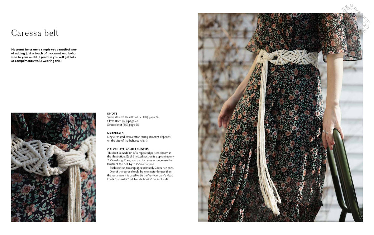 Fanny Zedenius - Macrame 2 Accessories, Homewares & More - How to Take Your Knotting to the Next Level