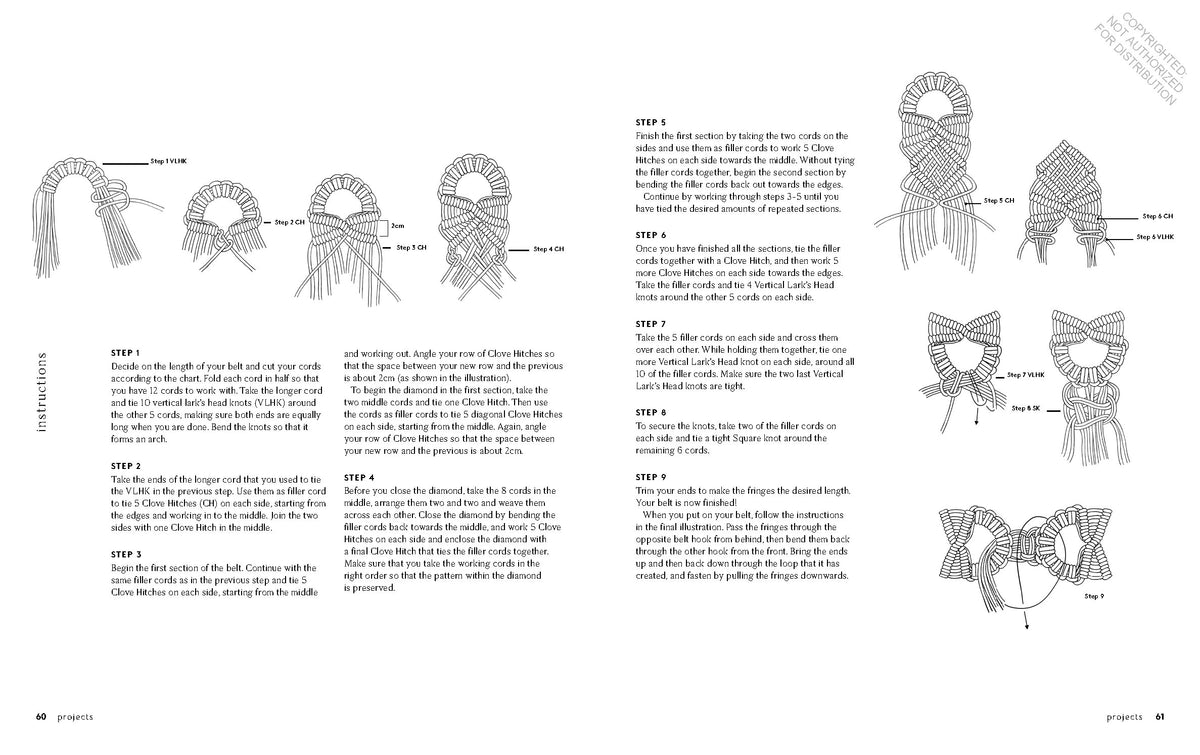 Fanny Zedenius - Macrame 2 Accessories, Homewares & More - How to Take Your Knotting to the Next Level