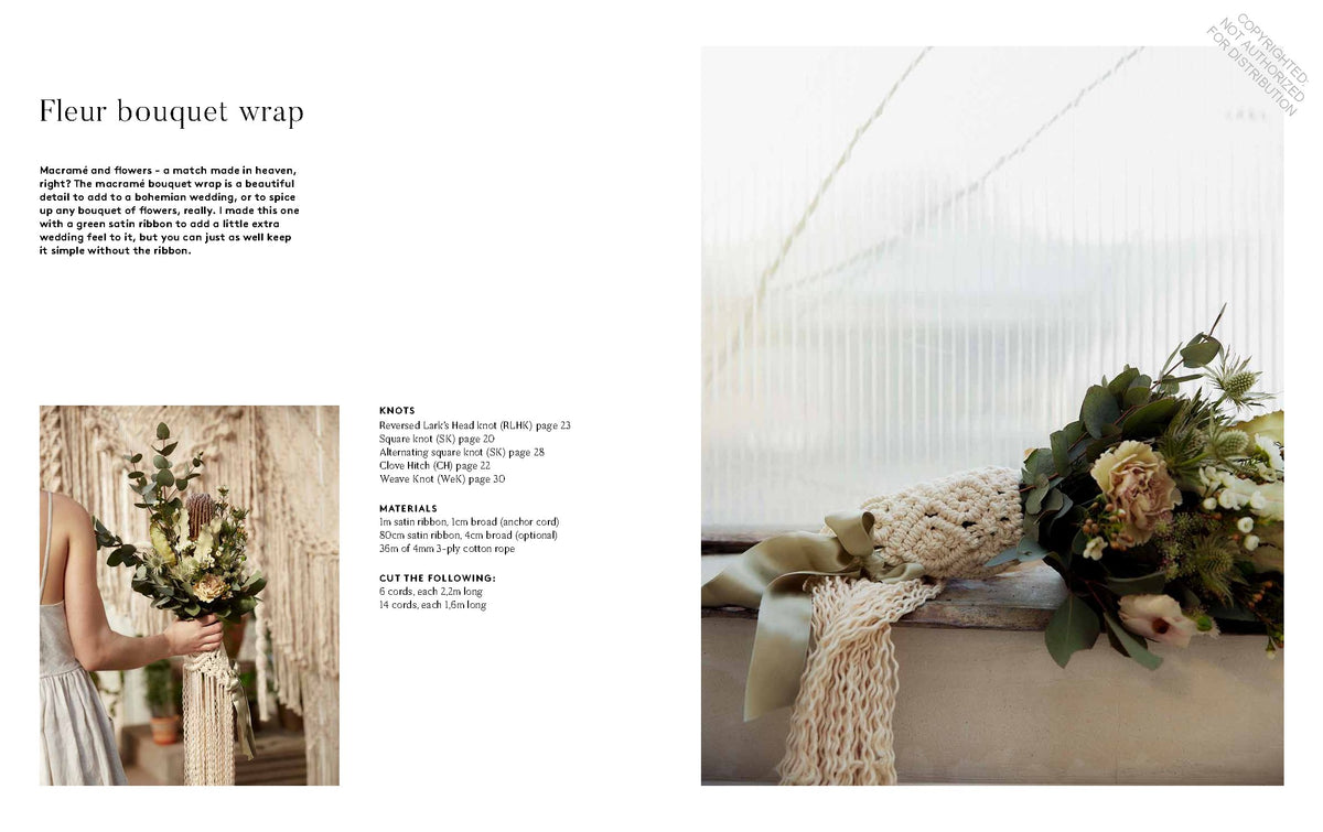 Fanny Zedenius - Macrame 2 Accessories, Homewares & More - How to Take Your Knotting to the Next Level