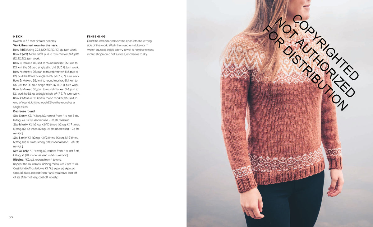 Pirjo Iivonen, Tiina Kaarela and Annika Konttaniemi - Icelandic Knits 18 Timeless Lopapeysa Sweater Designs