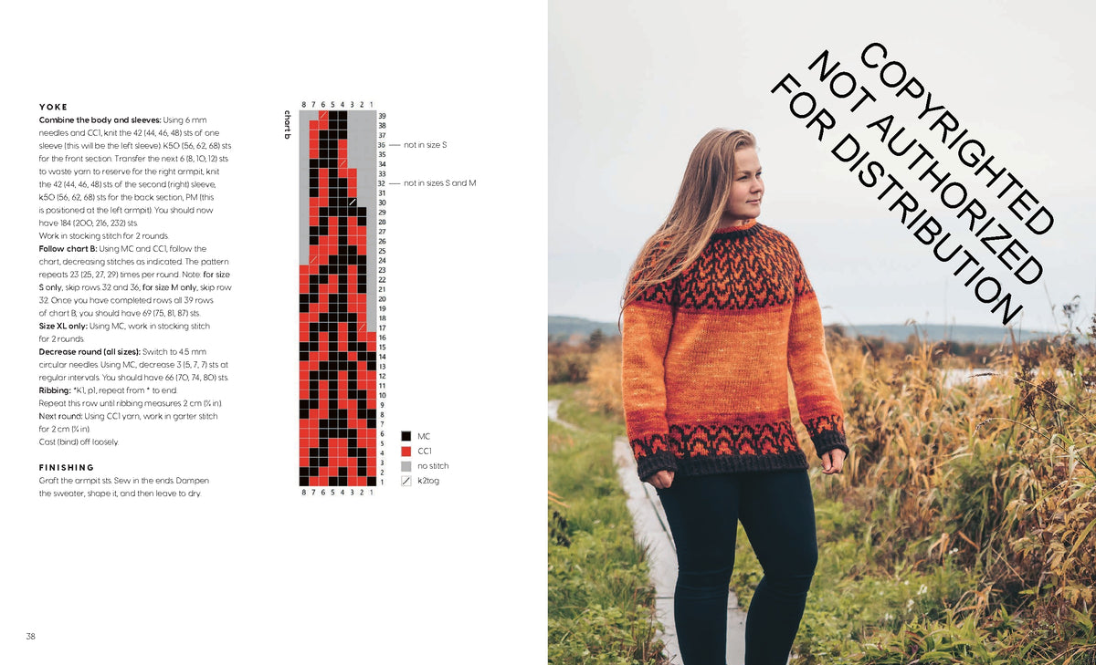 Pirjo Iivonen, Tiina Kaarela and Annika Konttaniemi - Icelandic Knits 18 Timeless Lopapeysa Sweater Designs