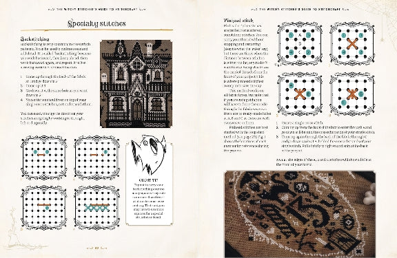 Meg Black - Witchy Stitching 25 Patterns to Haunt Your Home