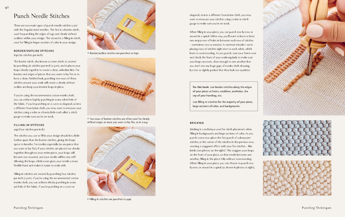 Micah Clasper Torch - Punch Needle Fashion 15 Punch Needle Projects for Crafting Accessories and Wearables