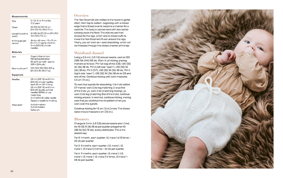 Lotte Rahbek - Knits for Little Ones 22 Timeless Patterns for Babies and Toddlers