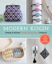 Boutique Aha - Modern Kogin Sweet & Simple Sashiko Embroidery Designs & Projects