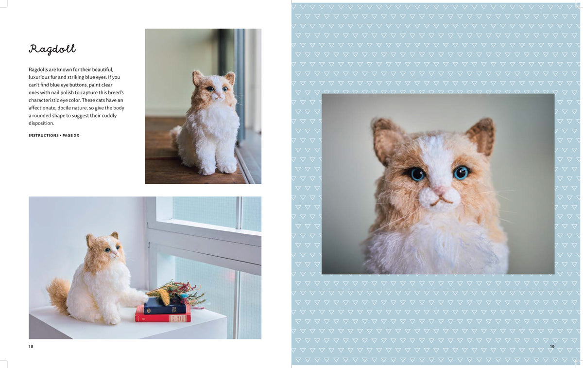 Mieko Shindo - Crochet Your Own Cat 12 Life-Size Amigurumi Kitties to Make and Love