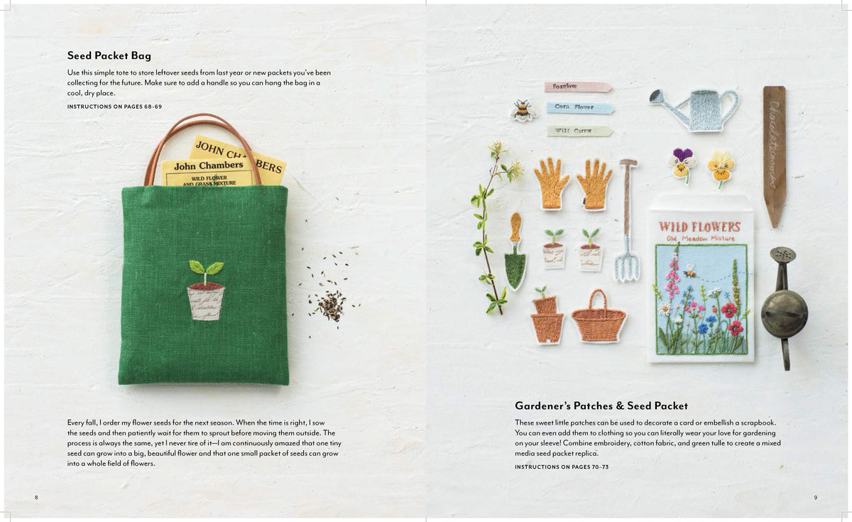 Kazuko Aoki - Garden Stitch Life 50 Embroidery Motifs and Projects to Grow Your Inspiration