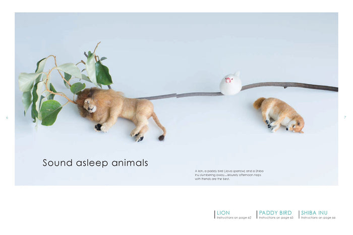 Yuko Sakuda and Yucoco cafe - Lovable Felted Animals Enchanting Mascots, Pets and Accessories