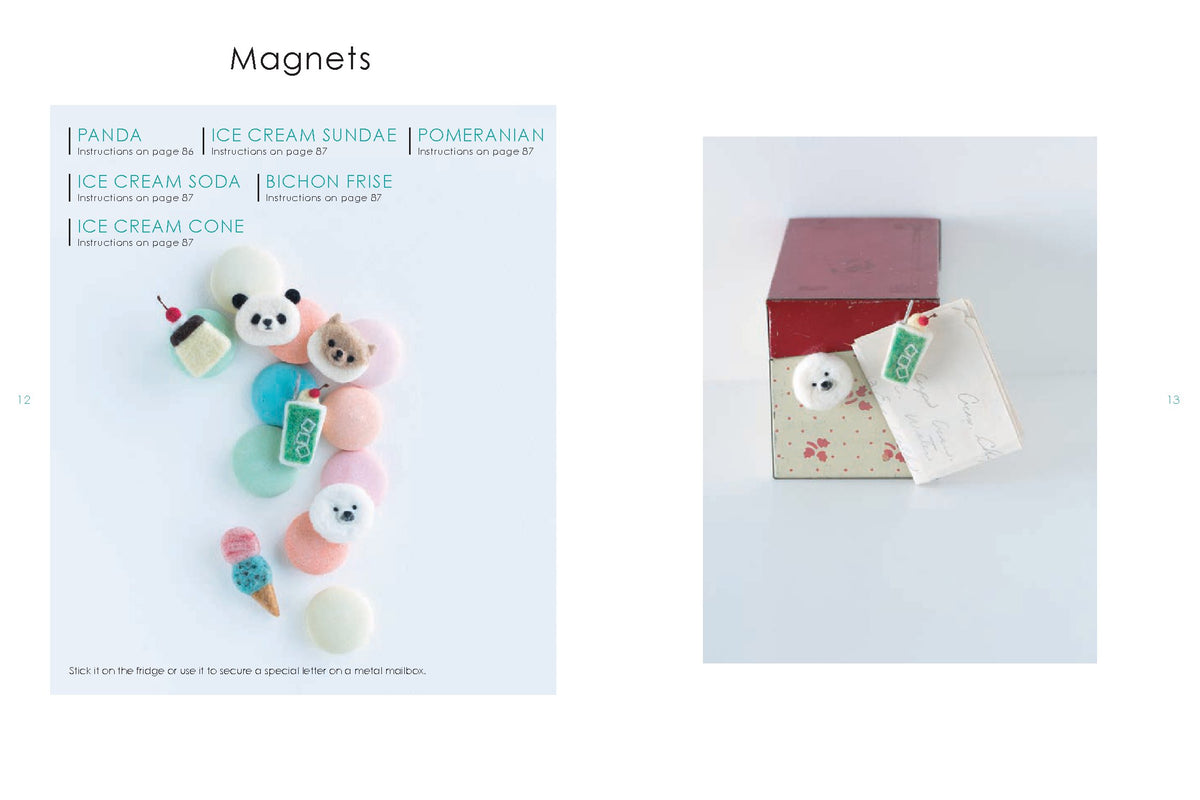 Yuko Sakuda and Yucoco cafe - Lovable Felted Animals Enchanting Mascots, Pets and Accessories