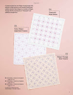 Nihon Vogue - Simply Sashiko Classic Japanese Embroidery Made Easy (With 36 Actual Size Templates)