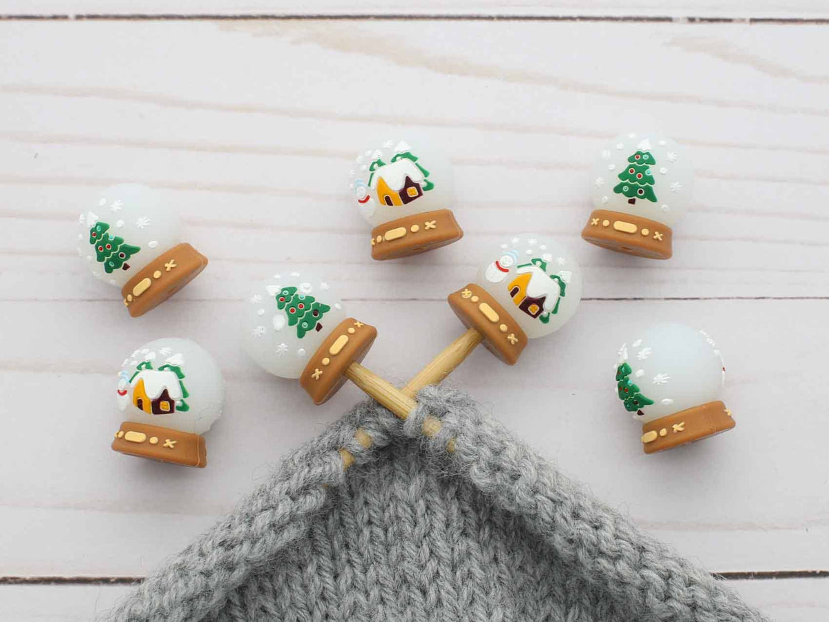 Fox & Pine - Christmas Snow Globe | Stitch Stoppers