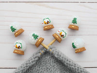 Fox & Pine - Christmas Snow Globe | Stitch Stoppers