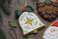 Kiriki Press - Bell - Felt Ornament Kit