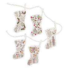 Un chat dans l'aiguille - Christmas garland (Code: C-06684)